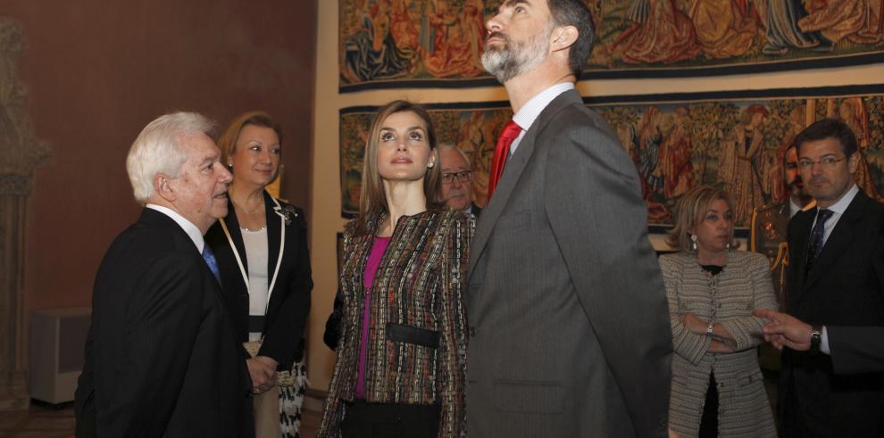 Don Felipe y Doña Letizia, testigos excepcionales de la exposición ‘Fernando II de Aragón, el rey que imaginó España y la abrió a Europa’