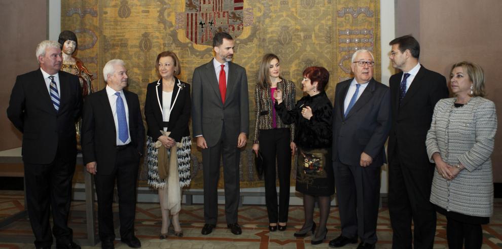 Don Felipe y Doña Letizia, testigos excepcionales de la exposición ‘Fernando II de Aragón, el rey que imaginó España y la abrió a Europa’