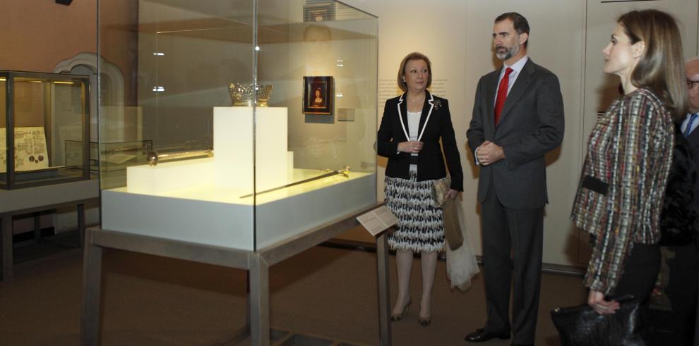 Don Felipe y Doña Letizia, testigos excepcionales de la exposición ‘Fernando II de Aragón, el rey que imaginó España y la abrió a Europa’