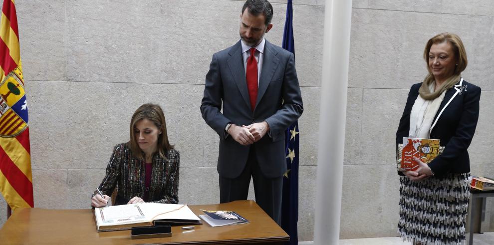 Don Felipe y Doña Letizia, testigos excepcionales de la exposición ‘Fernando II de Aragón, el rey que imaginó España y la abrió a Europa’