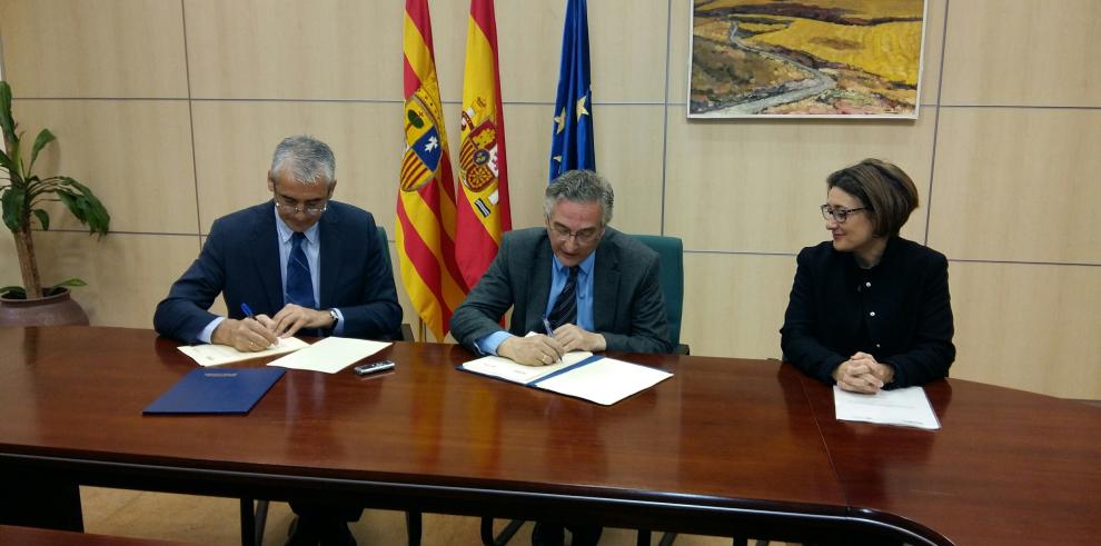 El Gobierno de Aragón y la Fundación Ibercaja refuerzan su colaboración en los centros de interpretación de los espacios naturales protegidos