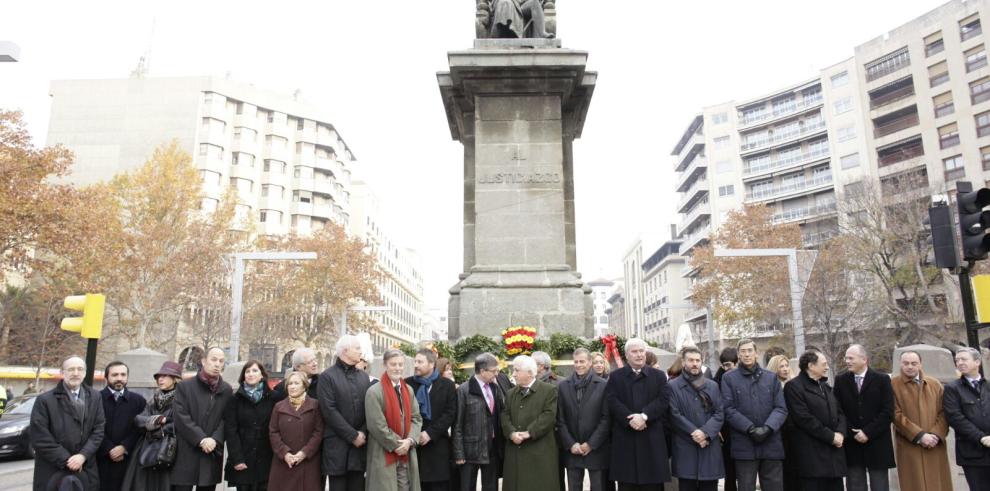 Guillén y Soro rinden homenaje a la institución del Justicia