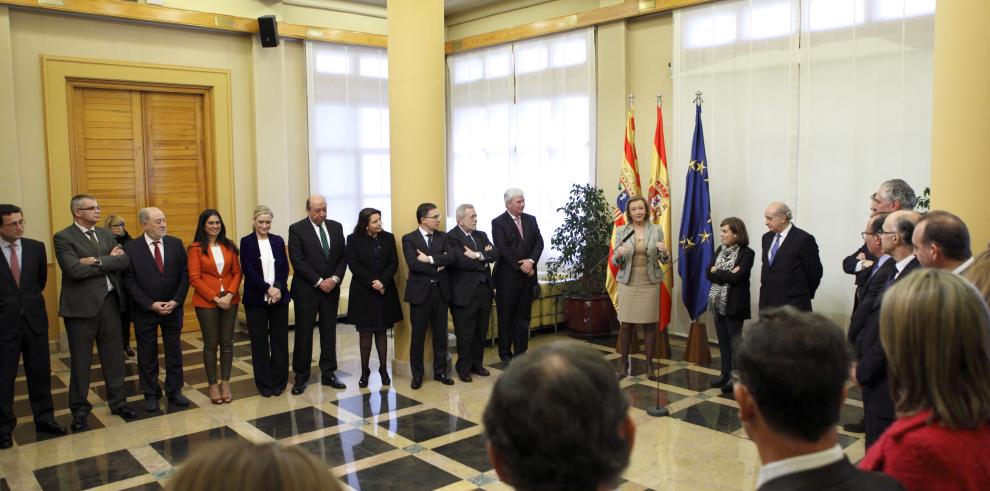 Rudi recibe a la Vicepresidenta y a los Delegados de Gobierno de España