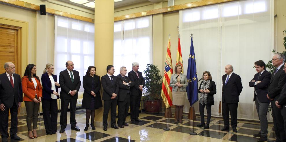 Rudi recibe a la Vicepresidenta y a los Delegados de Gobierno de España