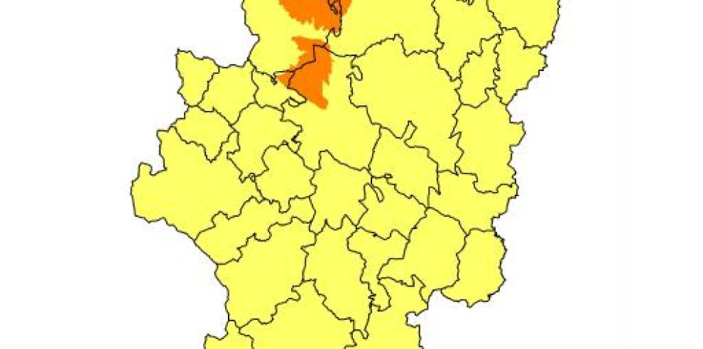 Prealerta naranja por incendios forestales