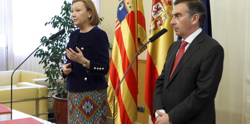 Gobierno de Aragón y Diputación de Zaragoza trabajan de forma conjunta para reparar los daños provocados por la riada del Ebro