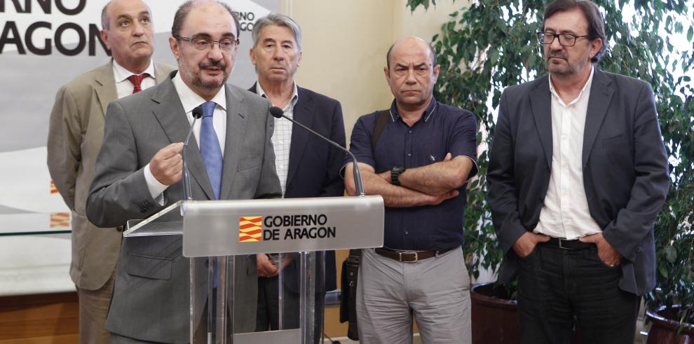 Gobierno de Aragón y agentes sociales recuperan el diálogo social