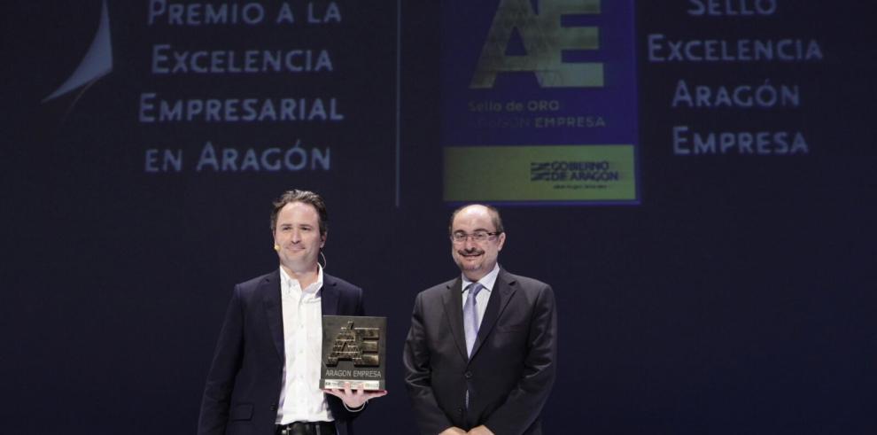 NOTA EMBARGADA HASTA LAS 20.00H. Mutua de Accidentes de Zaragoza, MAZ, ganadora del Premio Excelencia Empresarial 2015