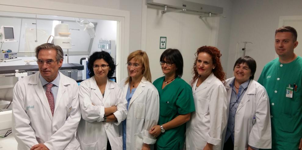 Una nueva sala para la implantación de marcapasos en el hospital Royo Villanova reducirá los plazos de intervención