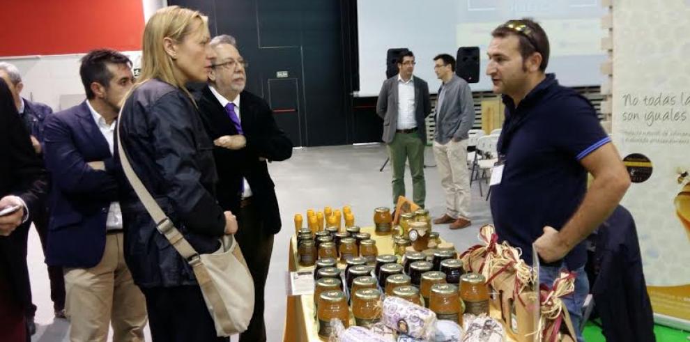 Marta Gastón inaugura la Feria Agroalimentaria de Huesca