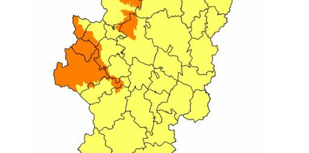 Prealerta naranja por incendios forestales