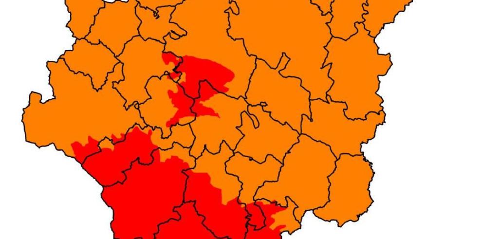 Prealerta roja por riesgo de incendios forestales