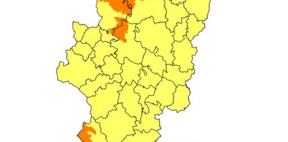 Prealerta naranja por incendios forestales