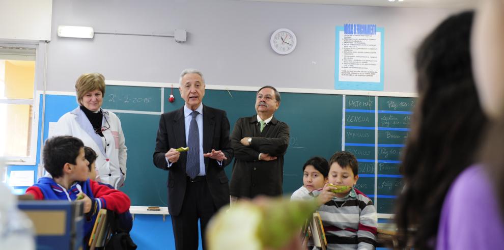 Arranca con éxito la VI edición del Plan de Consumo de Fruta en las escuelas de Aragón