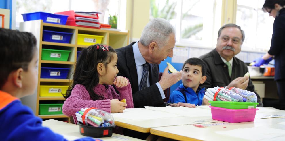 Arranca con éxito la VI edición del Plan de Consumo de Fruta en las escuelas de Aragón