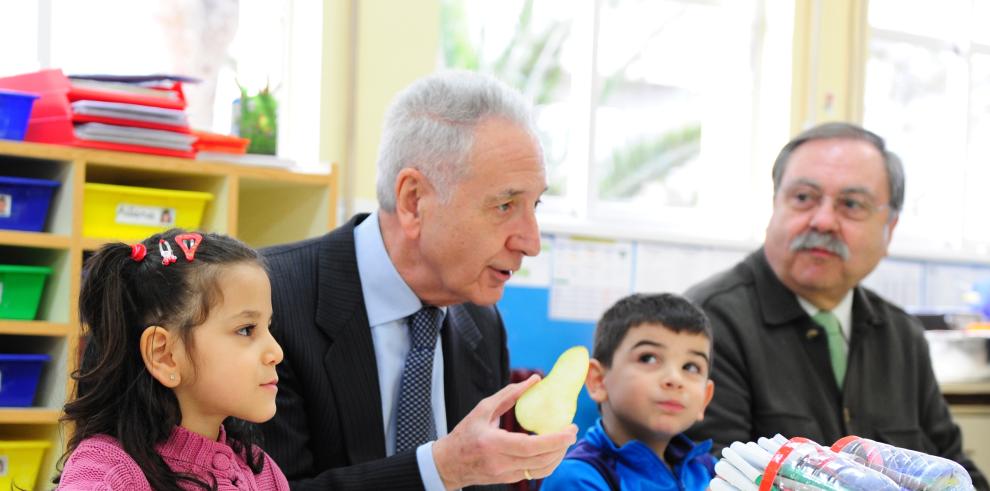 Arranca con éxito la VI edición del Plan de Consumo de Fruta en las escuelas de Aragón