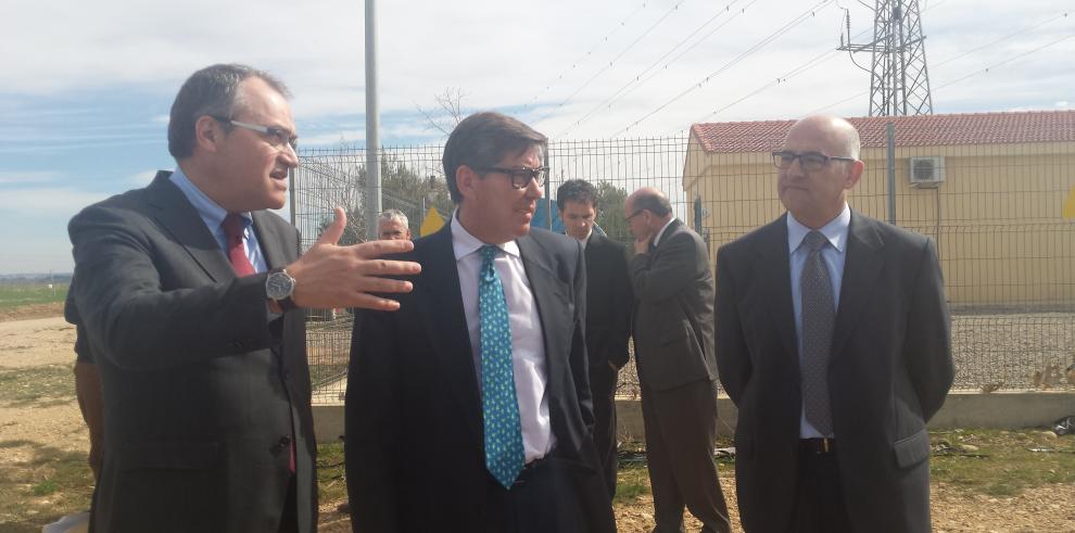 Finalizada la nueva línea eléctrica que abastece al polígono El Puyalón de Sariñena