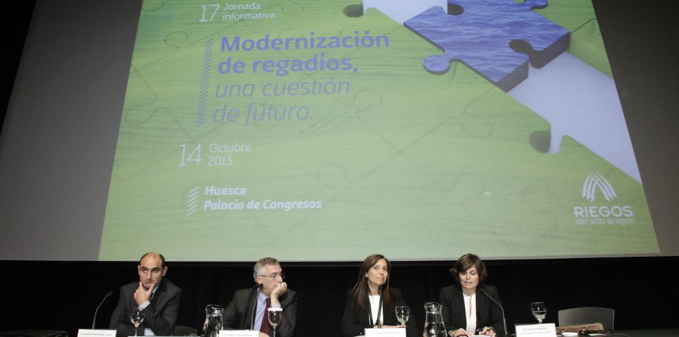 El Presidente de Aragón pide al sector agrario que se involucre en la aplicación de innovación que el Gobierno va a potenciar 