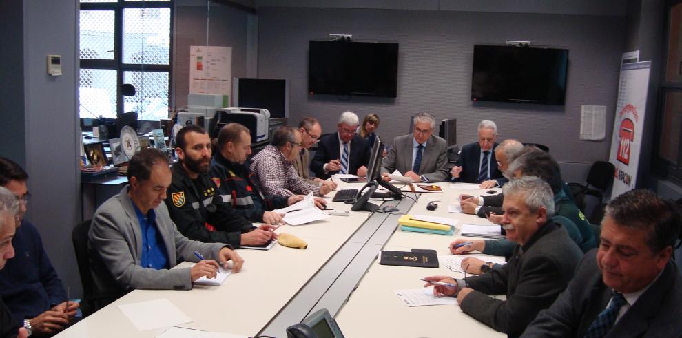 Suárez: “El foco de atención de la emergencia por inundaciones se centra ahora entre Alagón y Zaragoza”