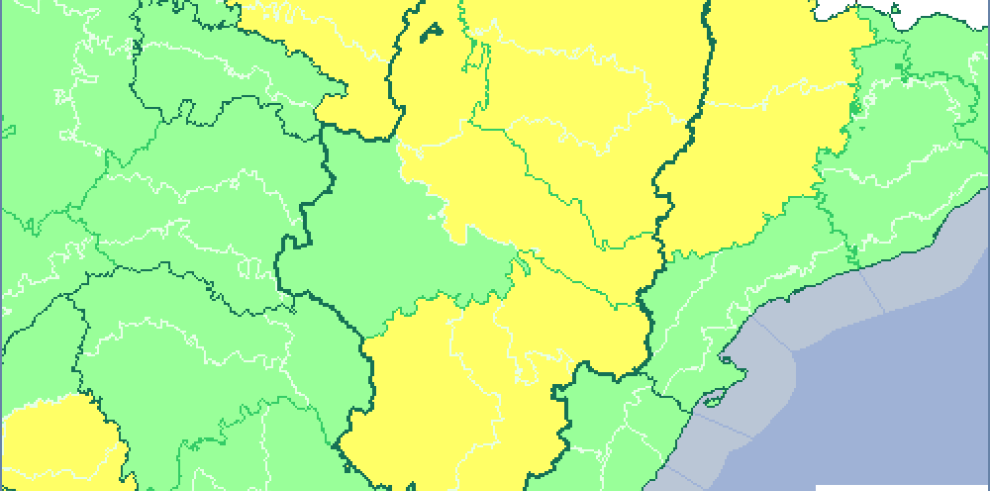 Aviso naranja por altas temperaturas y tormentas