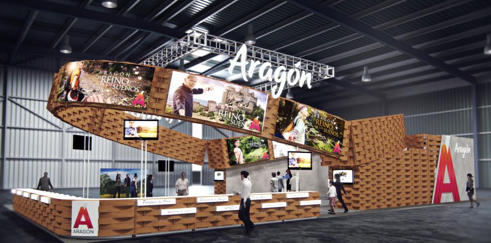 Aragón, potente, dual y dinámica, un lugar donde “recoger” experiencias en FITUR