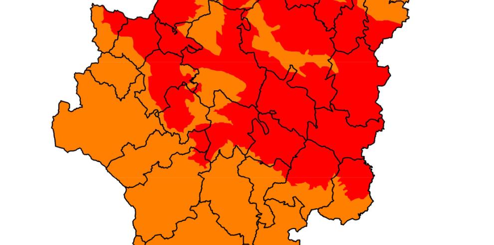 Prealerta roja por riesgos de incendios forestales