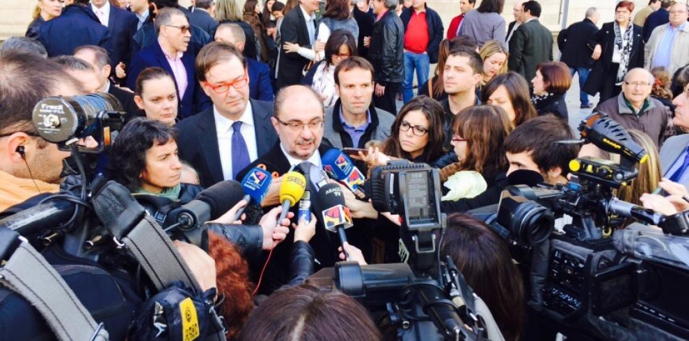 El Presidente de Aragón expresa su solidaridad con el pueblo francés por el grave atentado yihadista