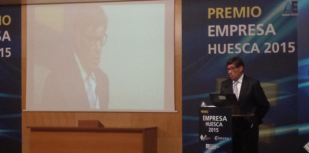 La empresa BAXTER SABIÑÁNIGO, Premio Empresa Huesca 2015