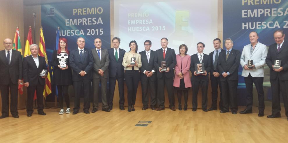 La empresa BAXTER SABIÑÁNIGO, Premio Empresa Huesca 2015