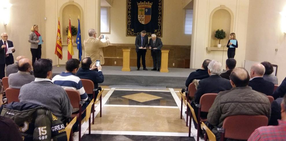 El Gobierno de Aragón firma un convenio con 20 grupos LEADER para la implementación de estrategias de desarrollo local del medio rural 