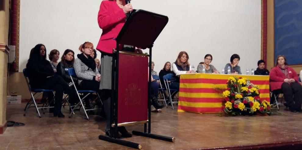 María Victoria Broto asegura que el Consejo Sectorial de Mujer de la Comarca Campo de Cariñena debe servir de modelo