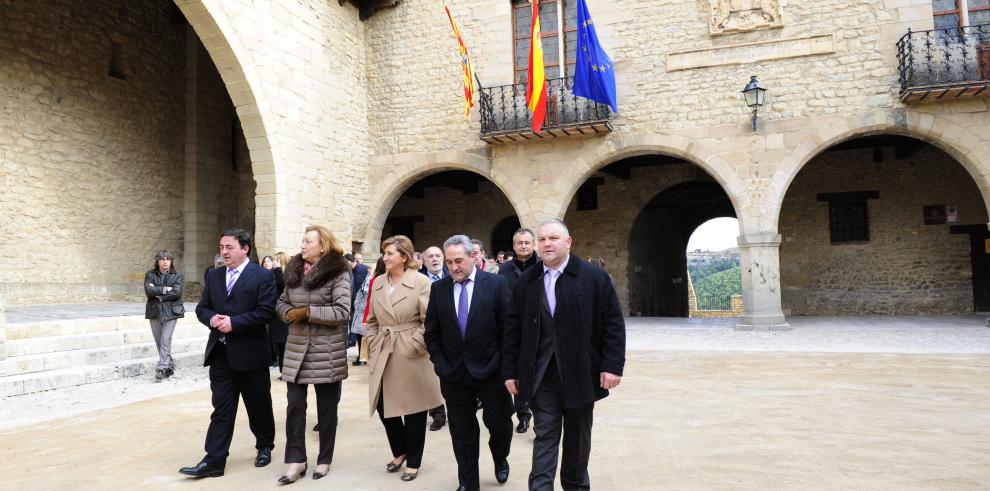 Visita de Rudi a la Residencia de la Tercera Edad de Cantavieja