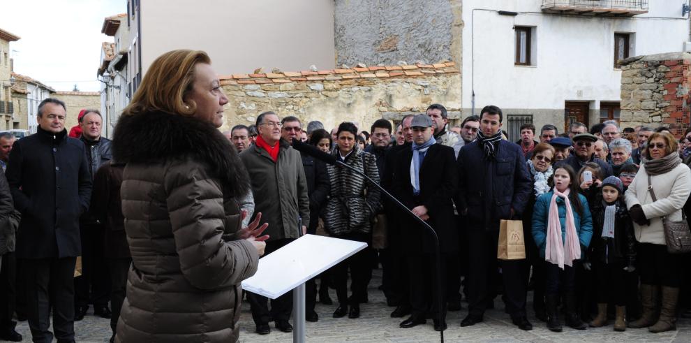 Visita de Rudi a la Residencia de la Tercera Edad de Cantavieja