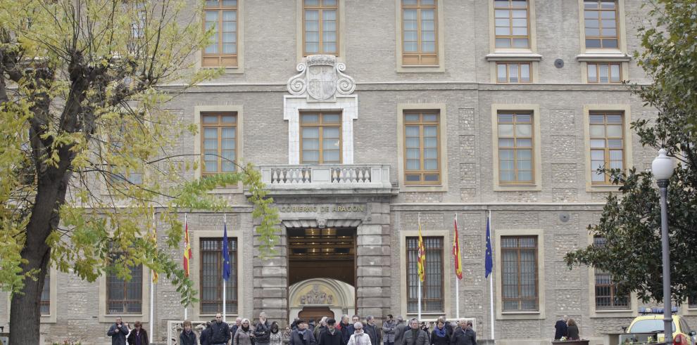 Día de puertas abiertas en el edificio Pignatelli, sede del Gobierno de Aragón