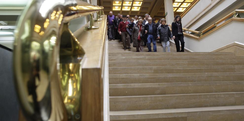 Día de puertas abiertas en el edificio Pignatelli, sede del Gobierno de Aragón