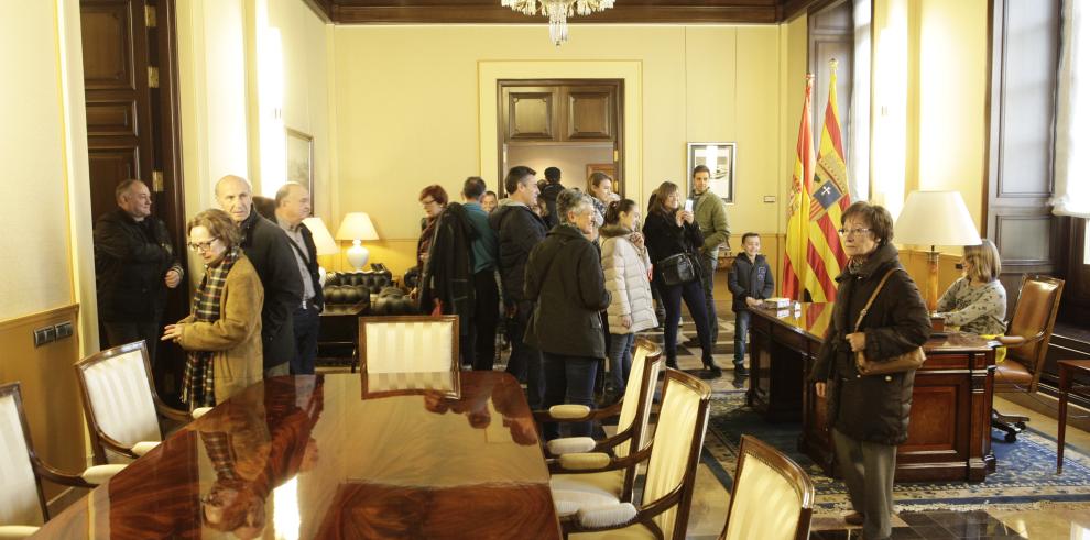 Día de puertas abiertas en el edificio Pignatelli, sede del Gobierno de Aragón