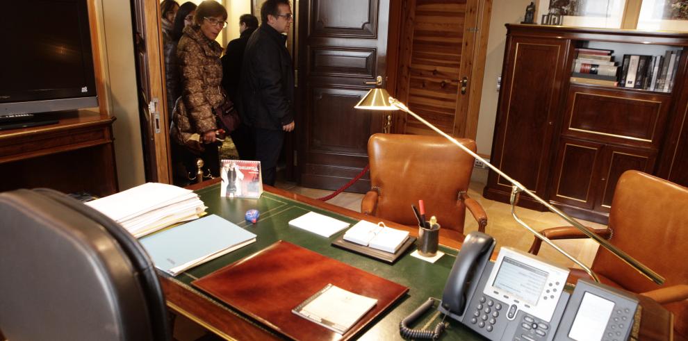 Día de puertas abiertas en el edificio Pignatelli, sede del Gobierno de Aragón