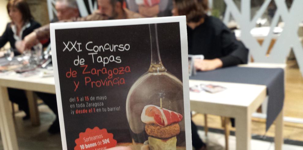 Arranca el XXI concurso de Tapas de Zaragoza y Provincia