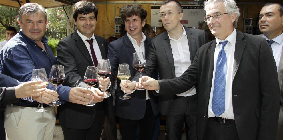 Joaquín Olona anima a los viticultores y bodegueros de Cariñena a unirse para ser más competitivos