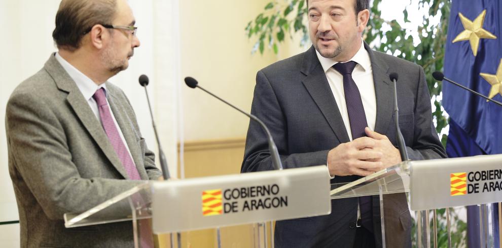 El Gobierno de Aragón y la Diputación de Teruel trabajarán contra la despoblación y la falta de financiación