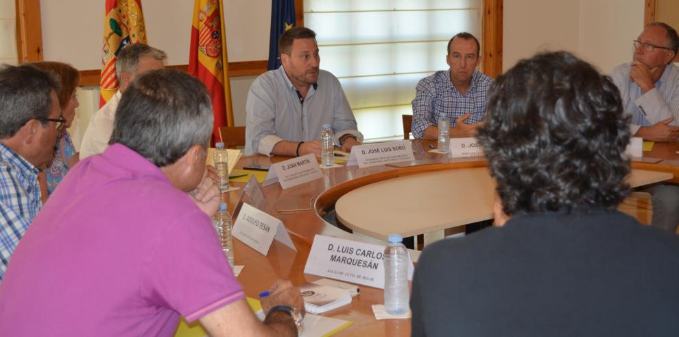 José Luis Soro defenderá el desdoblamiento de la N-232 entre El Burgo de Ebro y Torres de Arcas como una infraestructura prioritaria