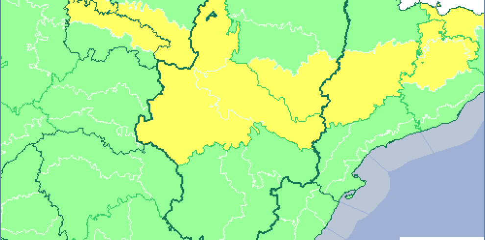 Aviso amarillo por temperaturas máximas