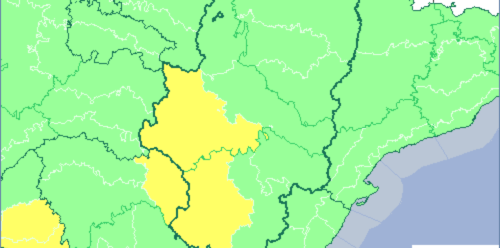 Alerta amarilla por bajas temperaturas en Albarracín, Jiloca y la Ibérica zaragozana para el día 3