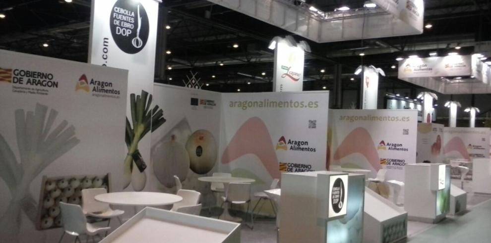 Setenta productores aragoneses participan en la feria internacional Fruit Attraction