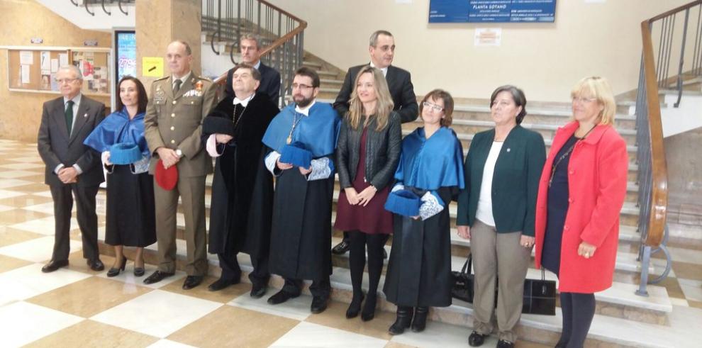 Pilar Alegría se compromete a que Gobierno y Universidad avancen de la mano en el desarrollo de la ciencia en Aragón