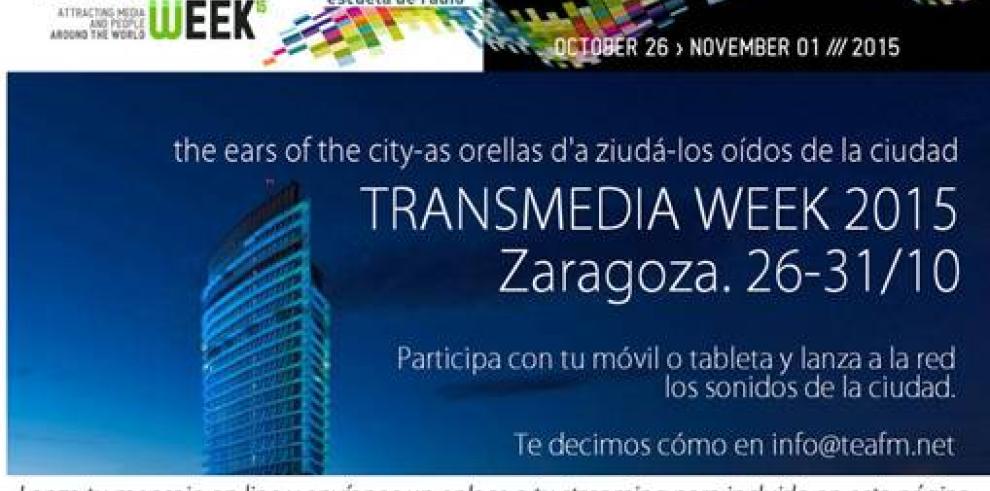 TEA FM participa en las X Jornadas de Podcasting y la Transmedia Week 2015