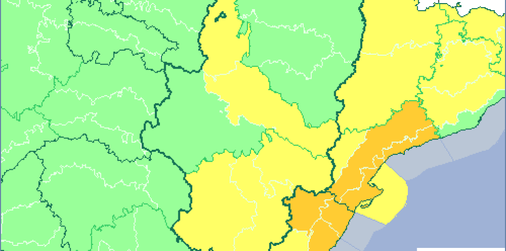 Nivel amarillo por viento y altas temperaturas en la Comunidad