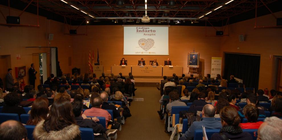 Jornada presentación del Código Infarto Aragón en el Colegio de Médicos de Zaragoza