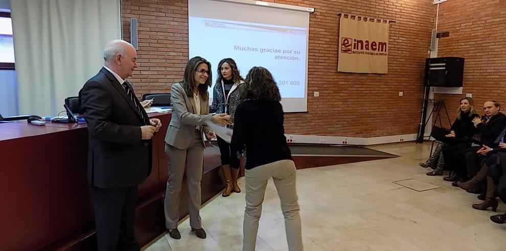 El INAEM entrega 84 certificados de profesionalidad en Huesca y Teruel