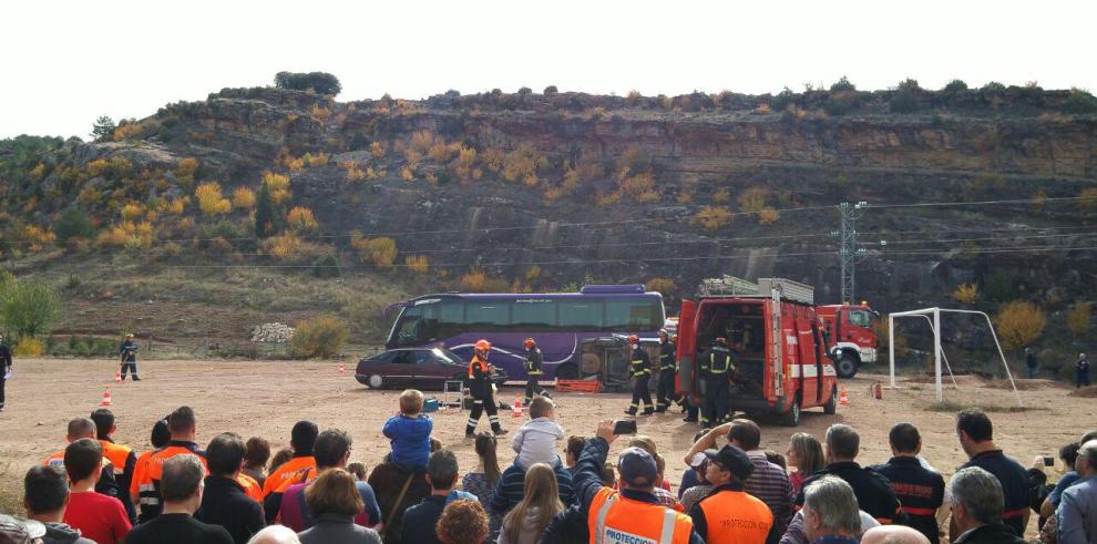 La Academia Aragonesa de Bomberos organiza mañana su primera actividad